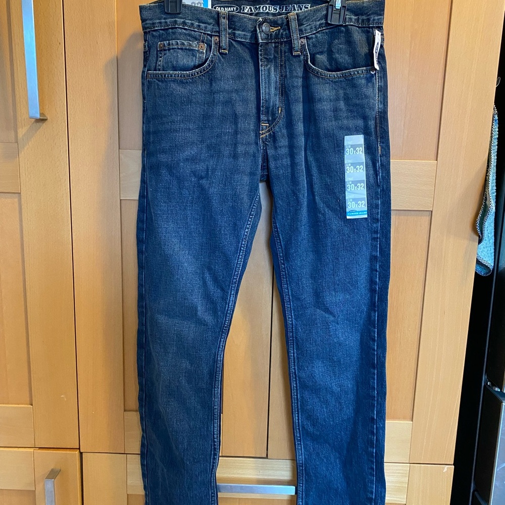 Old Navy Blue Slim Jeans Modern Fit